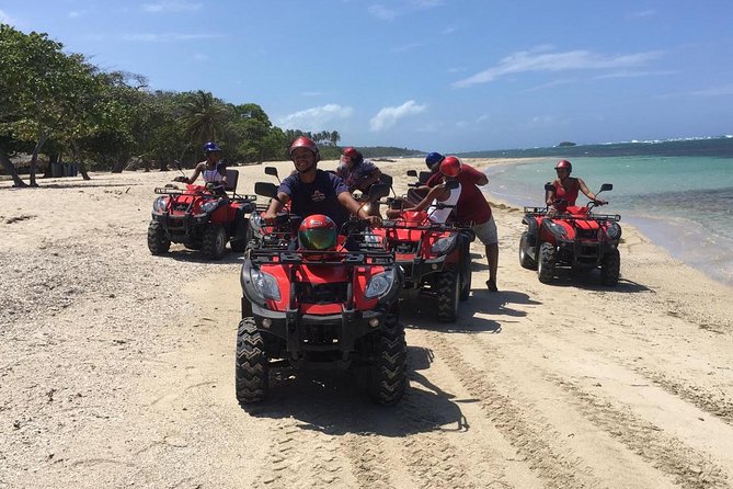 XDream Adventure: Damajagua Waterfalls, ATV, Zip Lines, Horseback Riding & Pool - The pool zip line adds one last splash