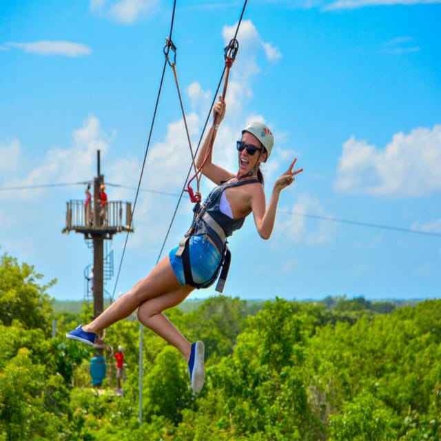 Zip Line Playa Esmeralda With Redonda Mountain - The souvenir-shop stop is useful, but not a main attraction