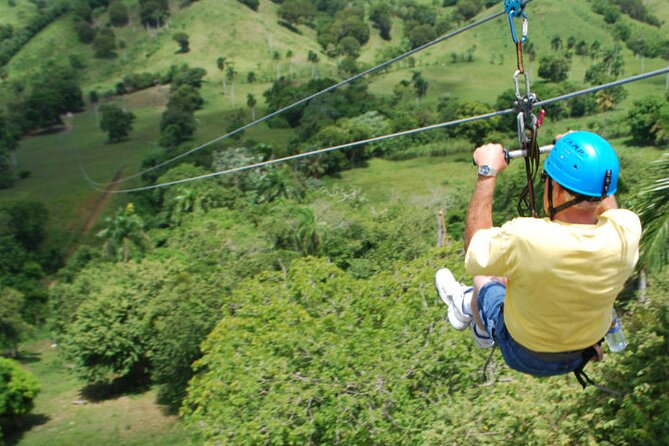 Zip N Splash Adventure plus Horseback Riding - Damajagua means work before the fun