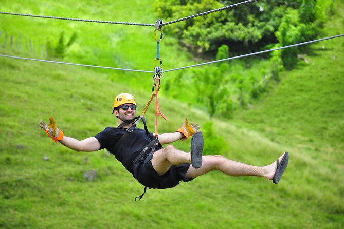 Zipline,Dune Buggy,Horse Riding - Eight zip lines from 16 towers