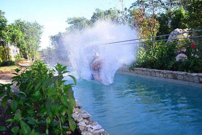 Zipline Mega Splash at Bavaro Adventure Park - The Himalayan Bridge adds a useful change of pace